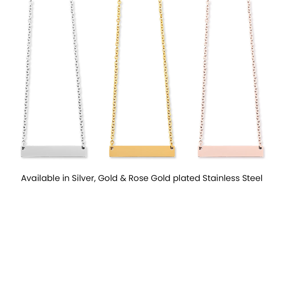 Horizontal Bar Necklace