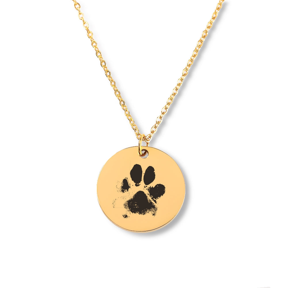 Paw Print Necklace