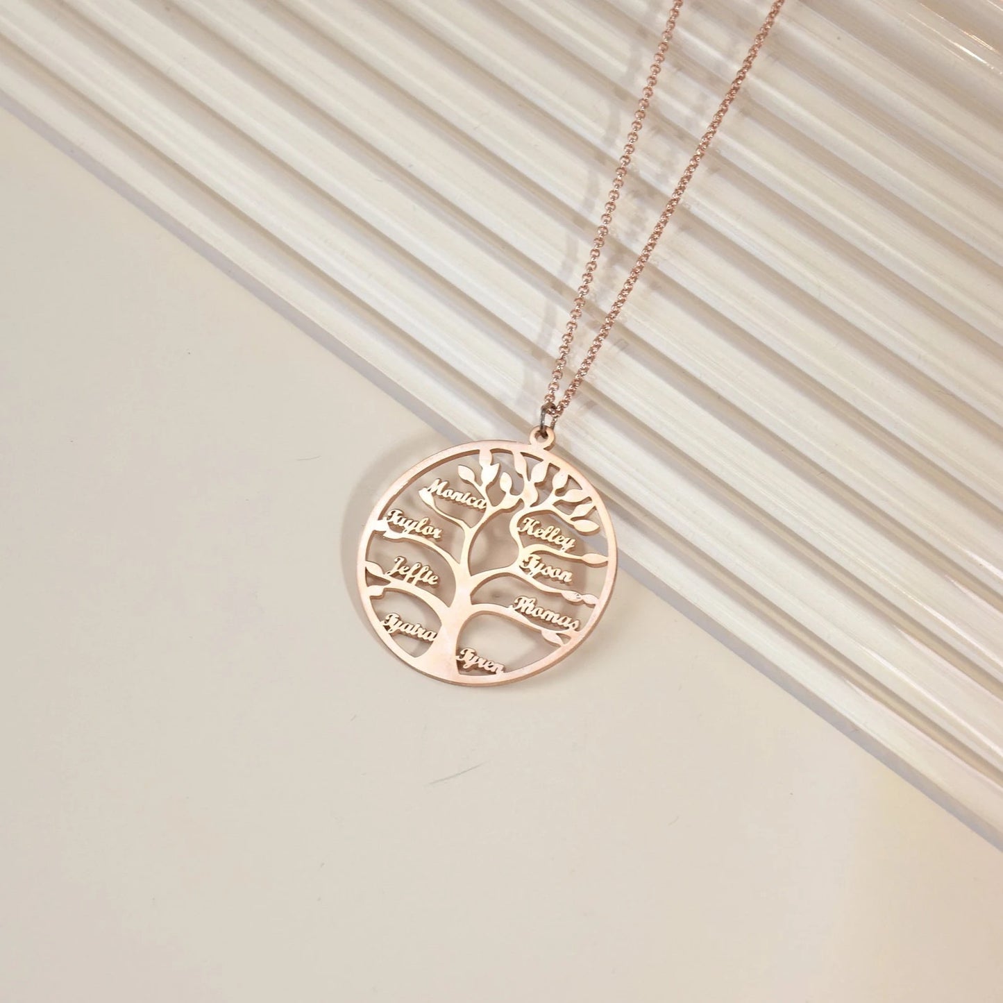 Tree of Life Necklace Personalized with up to 7 Names