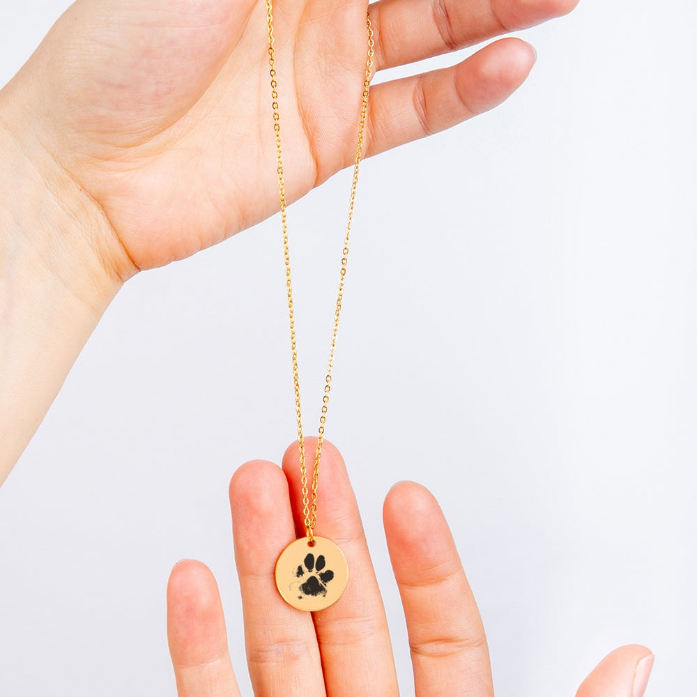 Paw Print Necklace