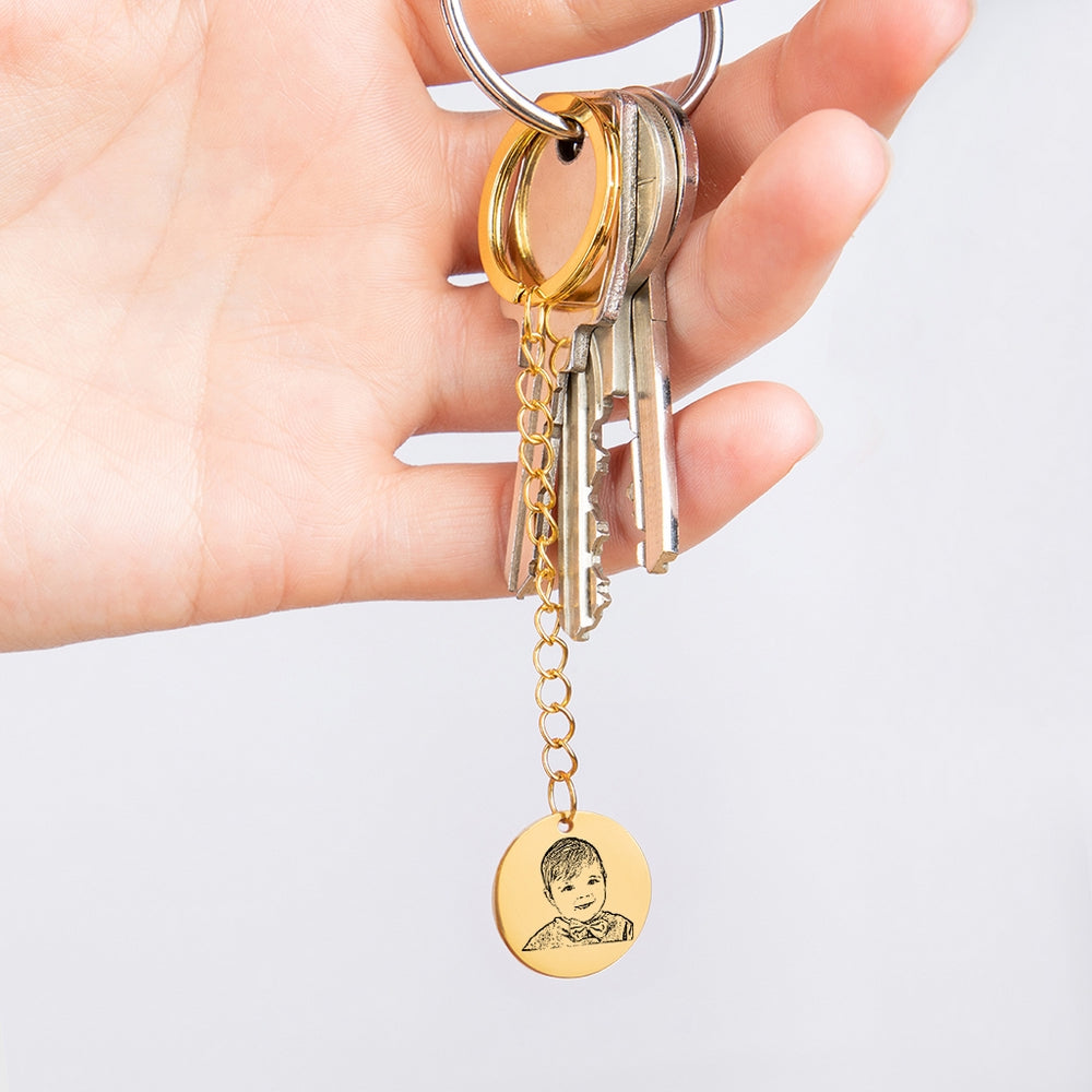 Portrait Keychain