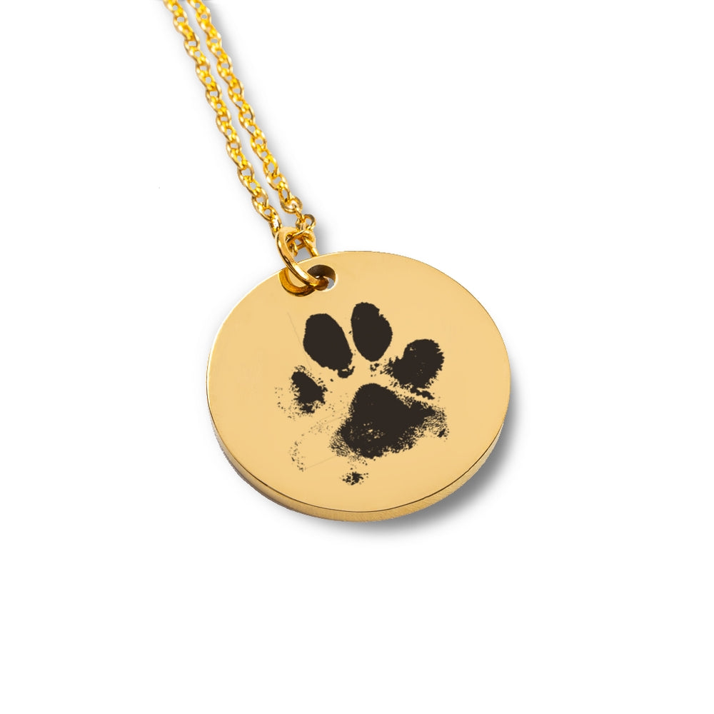 Paw Print Necklace