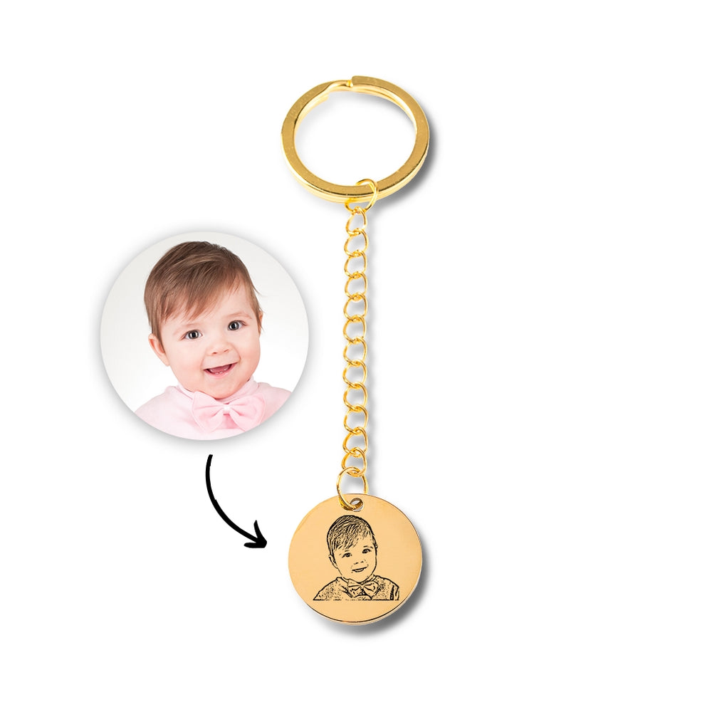 Portrait Keychain