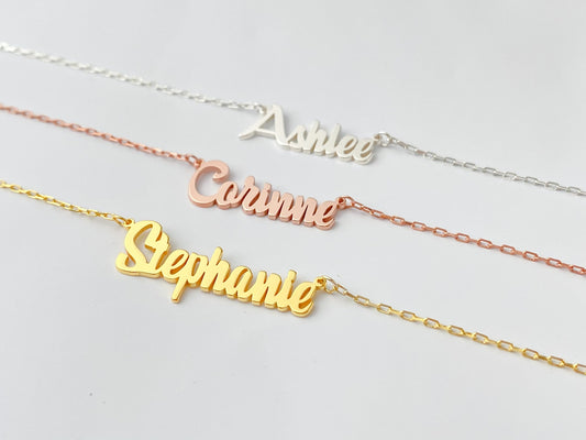 Name Necklace-Multiple Lengths available